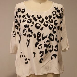 Fifteen-Twenty Animal Print Shirt